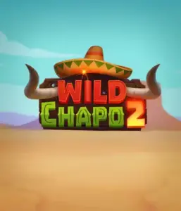 Embark on the colorful Mexican desert with Wild Chapo 2 slot by Relax Gaming, featuring a whimsical bull wearing a sombrero set against a serene desert backdrop. This image captures the fun and adventure of the game, great for fans of animated adventure slots, offering a delightful adventure.