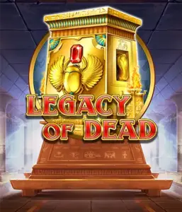 Experience  Legacy of Dead slot by Play'n GO with complimentary spins and expanding symbols, starting at $0.10 bets.